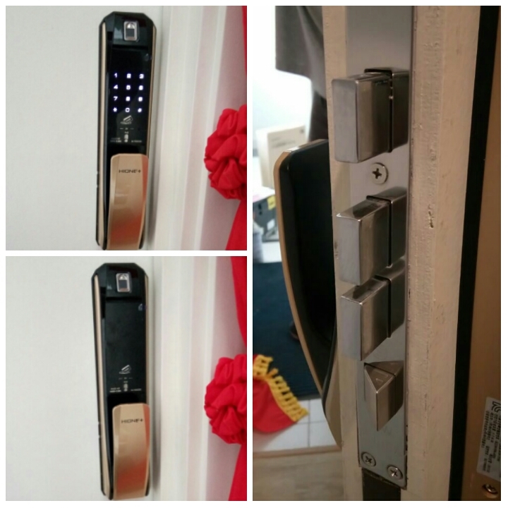 Super Tough Triple Bolt Digital Lock (Kuching) Fine Lock Shop Smart Door Lock & Locksmithing