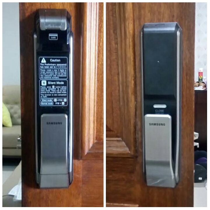 Digital Door Lock – Samsung Push Pull Fingerprint