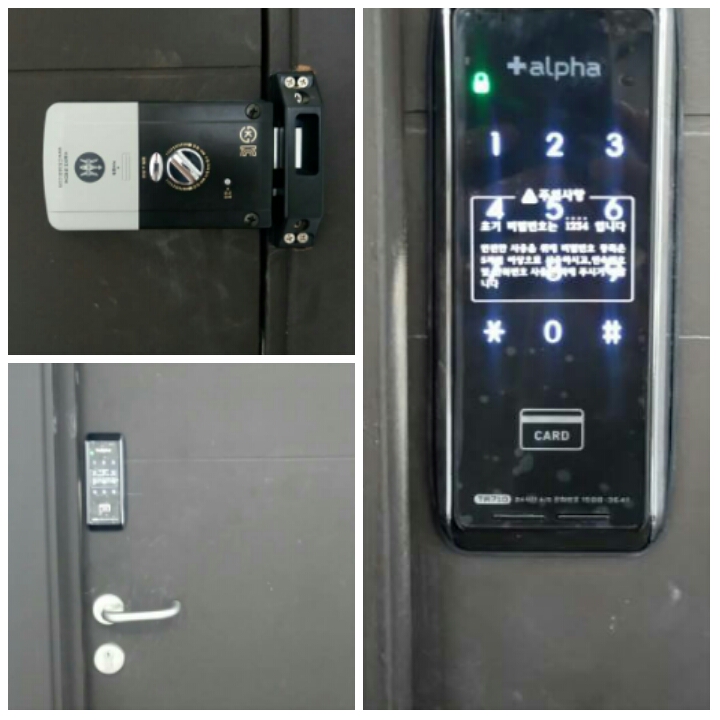 Door Lock Installed for Airbnb Home Stay in Kuching