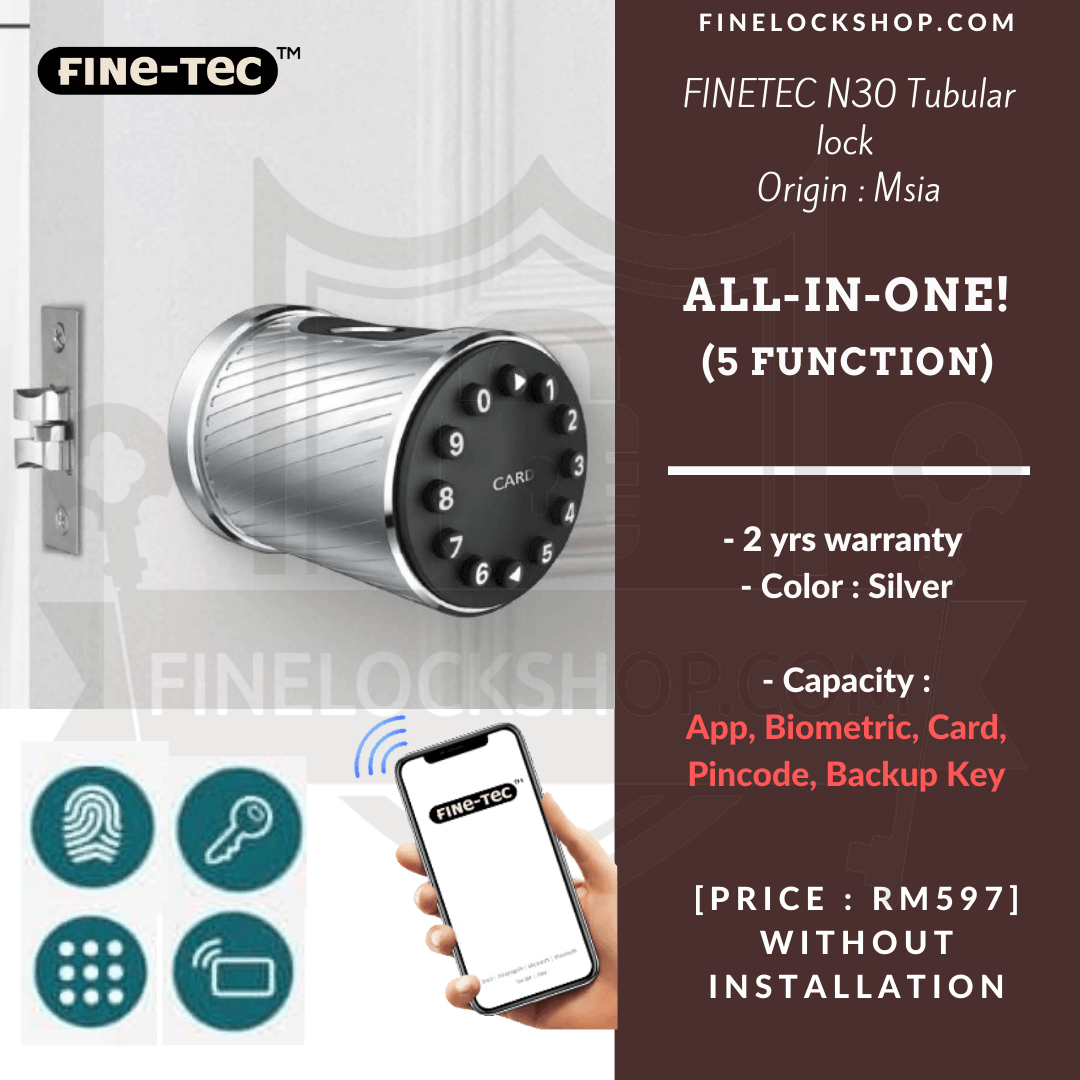 tec-n30 – Fine Lock Shop – Smart Door Lock & Locksmithing