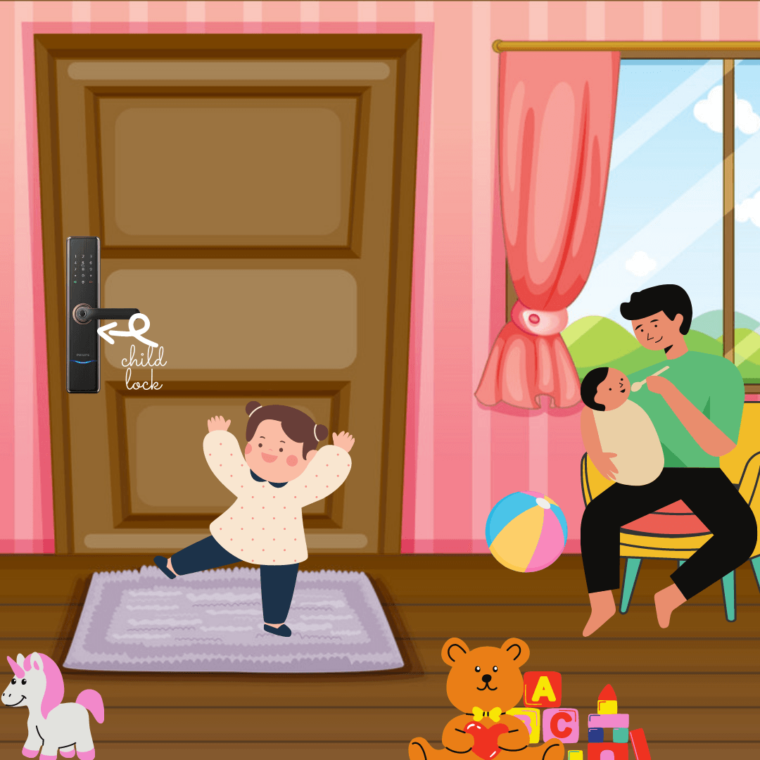 doesdigitallockgotchildlocksafety Fine Lock Shop Smart Door